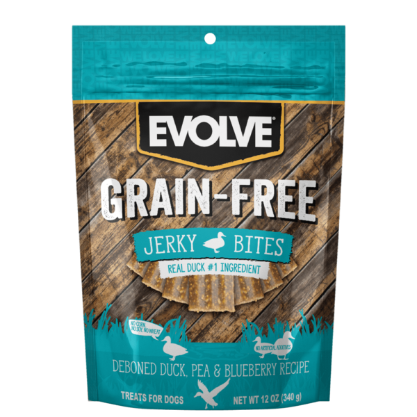 Evolve Perro Grain-Free Snack Sabor Pato 340 gr