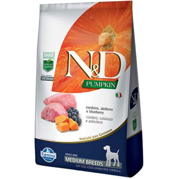 N&D Perros Razas Medianas Sabor Cordero