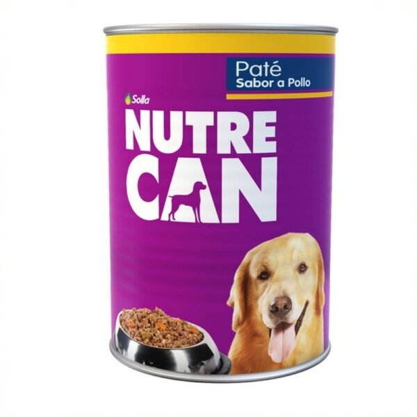 Nutrecan Lata Paté Sabor Pollo 300 gr