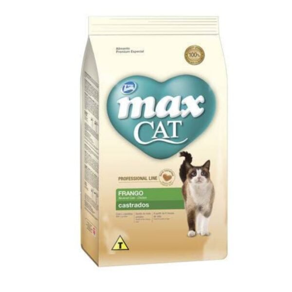 Max Gato Castrado Sabor Pollo 3 kg