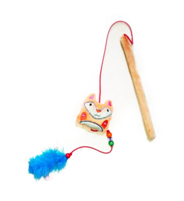 Indupet Cañita Con Peluche y Catnip