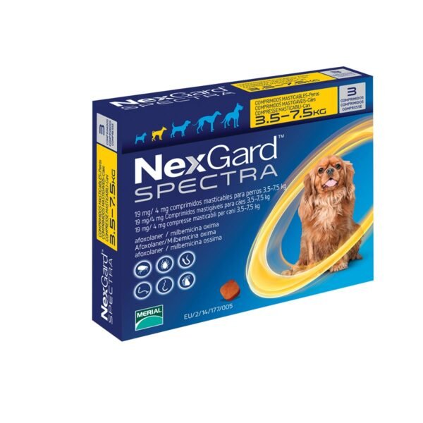 Nexgard Spectra Para Perro 3.5-7.5 kg