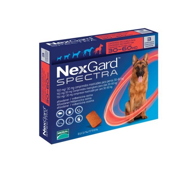 Nexgard Spectra Para Perro 30-60 kg