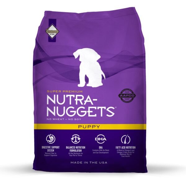 Nutra Nuggets Cachorro Sabor Pollo y Maíz 15 kg
