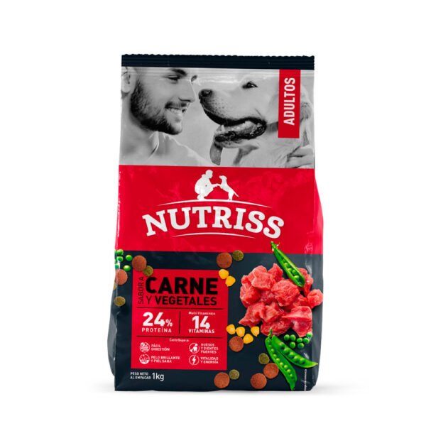Nutriss Perro Sabor Carne y Vegetales 30 kg