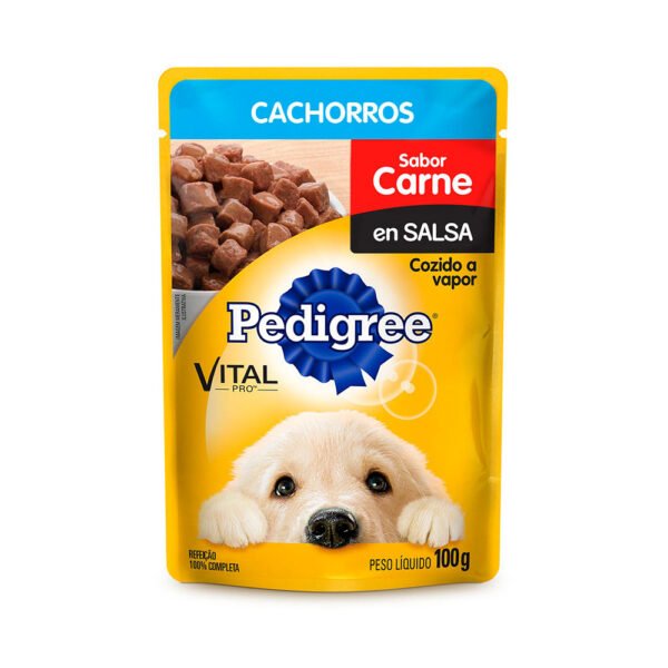 Pedigree Pouch Cachorro Carne 100 gr