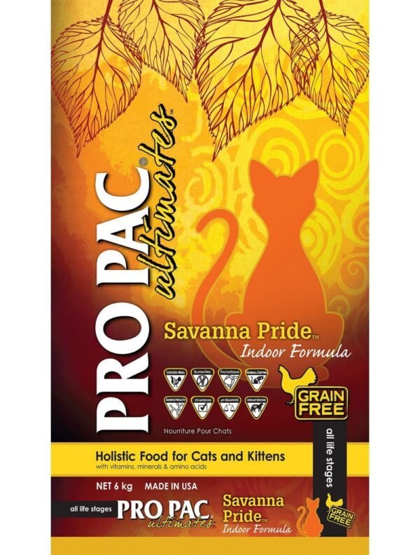 Pro Pac Ultimates Gato/Gatito Savanna Pride Pollo 6 kg