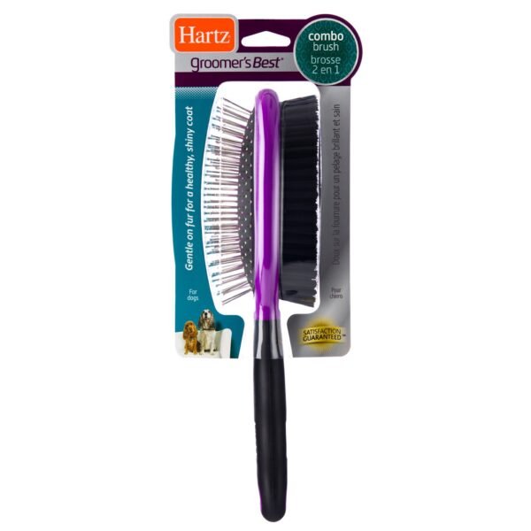 Combo Hartz Groomers Best Combo Brush Large Para Perro