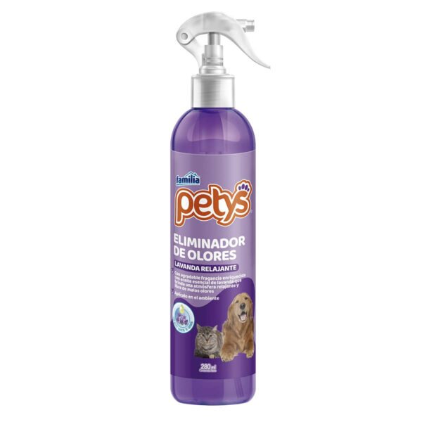Petys Eliminador de Olores Lavanda Relajante 280 mL
