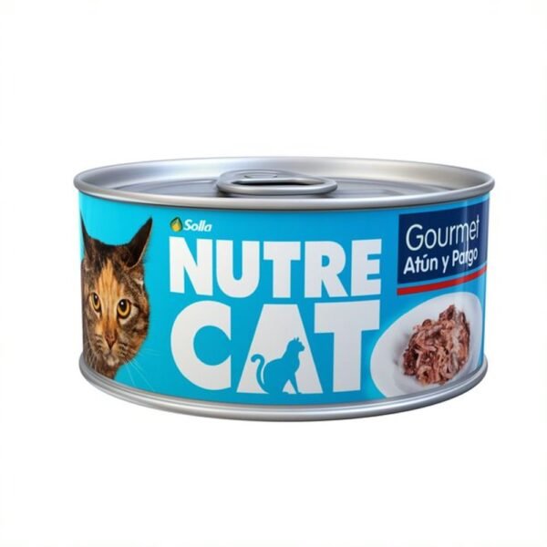 Nutrecat Gourmet Lata Atún y Pargo 85 gr
