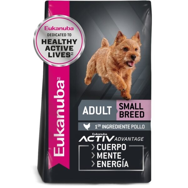 Eukanuba Perro Adulto Raza Pequeña Pollo 7.2 kg