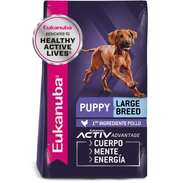 Eukanuba Cachorro Raza Grande Sabor Pollo 13.6 kg