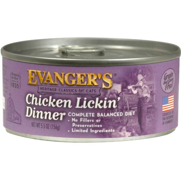 Evangers Gato Lata Pollo 156 gr