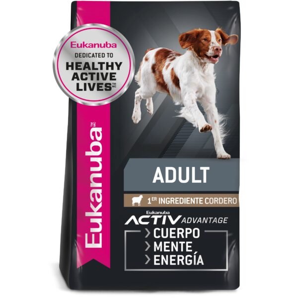 Eukanuba Perro Adulto Raza Mediana Sabor Cordero 13.6 kg