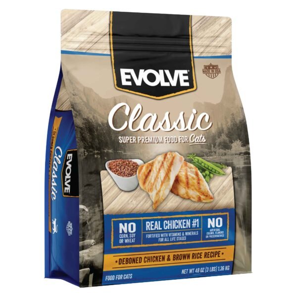 Evolve Classic Gato Adulto Sabor Pollo y Arroz Integral 6.8 kg