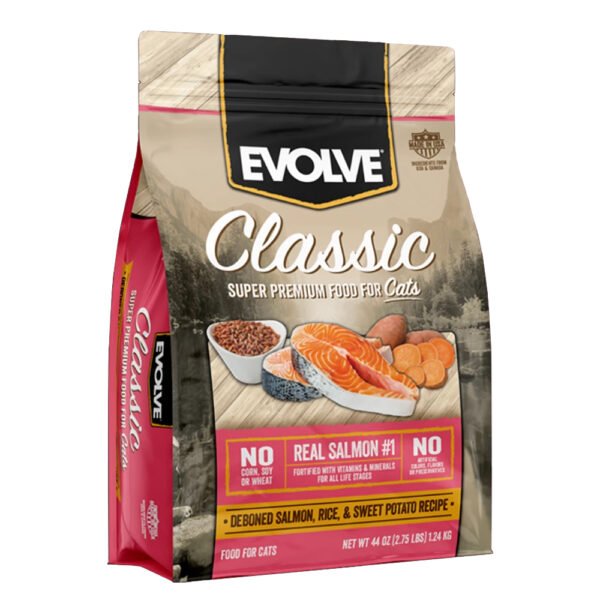 Evolve Classic Gato Adulto Salmón, Patata y Arroz Integral 6.35 kg