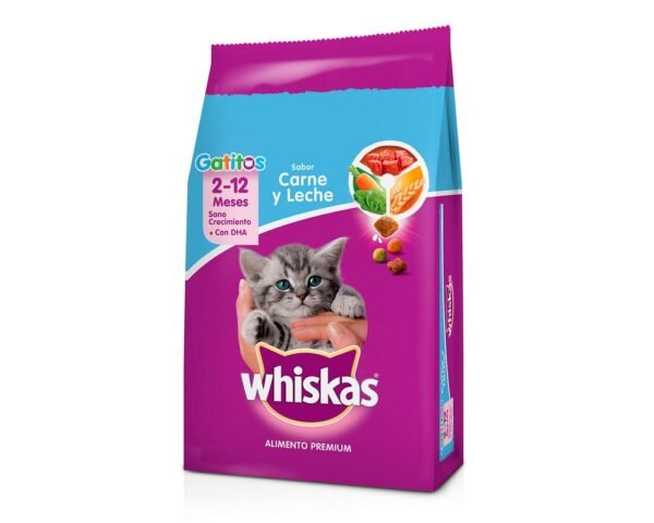 Whiskas Gatito Sabor Carne y Leche 1.5 Kg