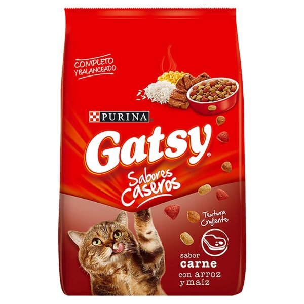 Gatsy Sabor Carne, Arroz y Maíz 17 kg