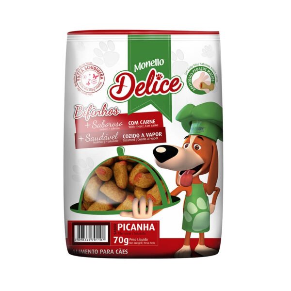 Monello Delice Snacks Perros 70 Gr