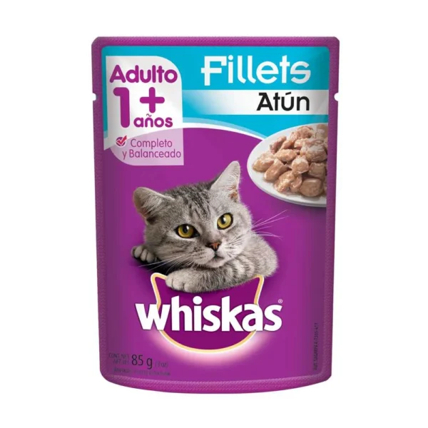 Whiskas Pouch Gato Sabor Atún 85 gr