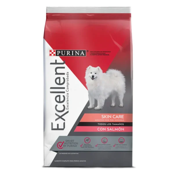 Excellent Perro Adulto Skin Care Todos los Tamaños con Salmón