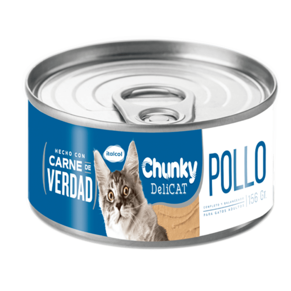 Chunky Delicat Pollo Lata 156 gr