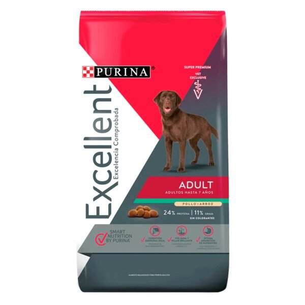 Excellent Perro Adulto Raza Mediana y Grande Pollo y Arroz