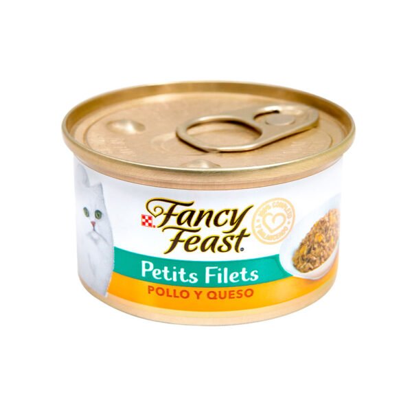 Fancy Feast Petits Filets Pollo y Queso 85 gr