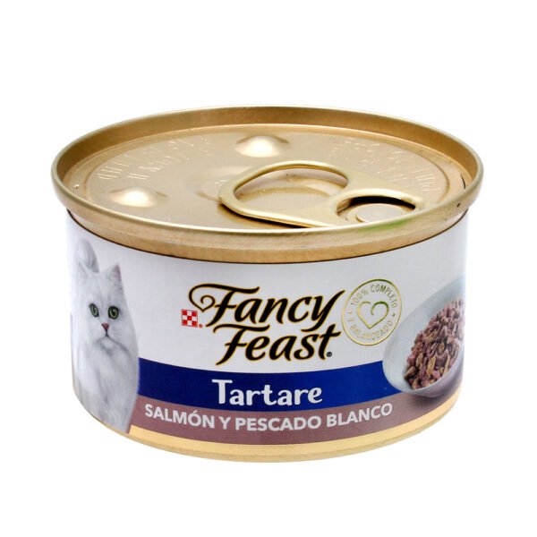Fancy Feast Tartare Salmón Y Pescado Blanco 85 Gr