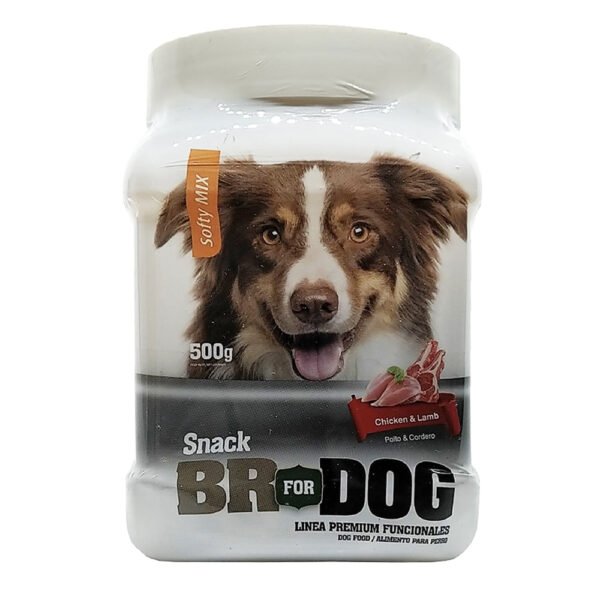 Br For Dog Softy Mix Pollo y Cordero Bombonera 500 gr