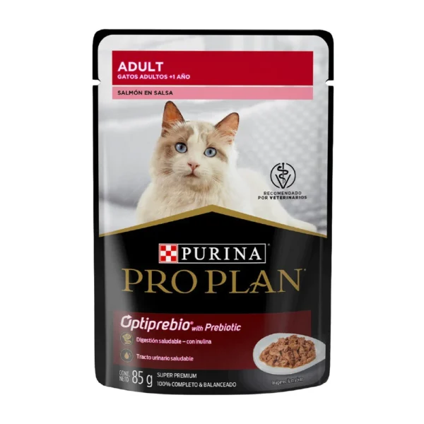 Pro Plan Pouch Gato Salmón en Salsa 85 gr