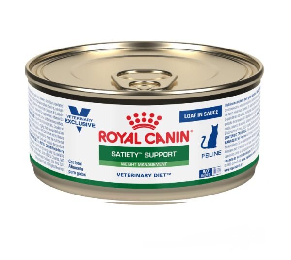 Royal Canin Veterinary Nutrition Gatos Satiety Support Lata 165 Gr