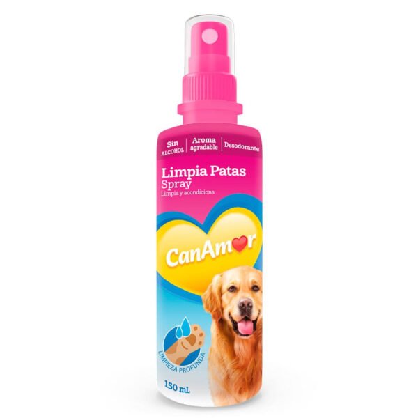 CanAmor Spray Limpia Patas 150 mL