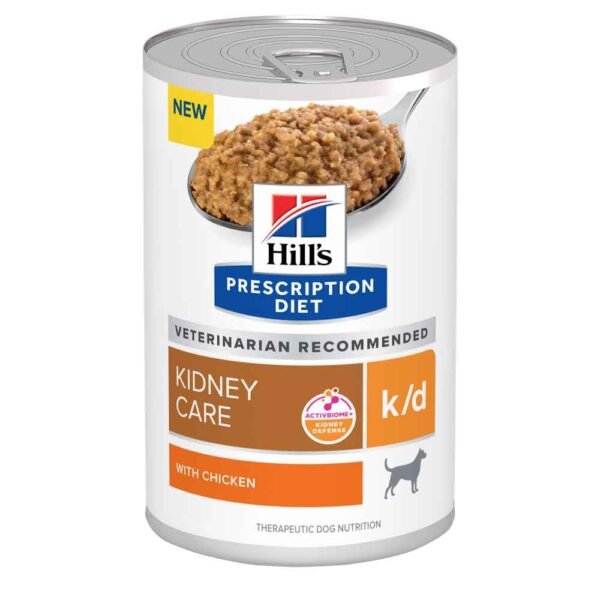 Hills Prescription Diet Perro Kidney Care k/d Lata Pollo 13 oz