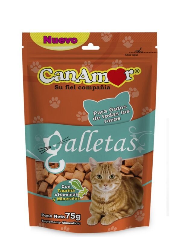 CanAmor Galletas Para Gatos 75 gr