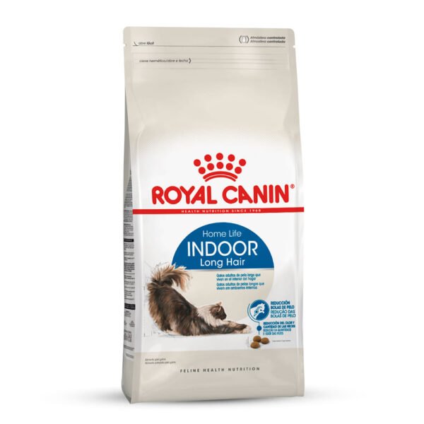 Royal Canin Gatos Indoor Pelo Largo 4 Kg