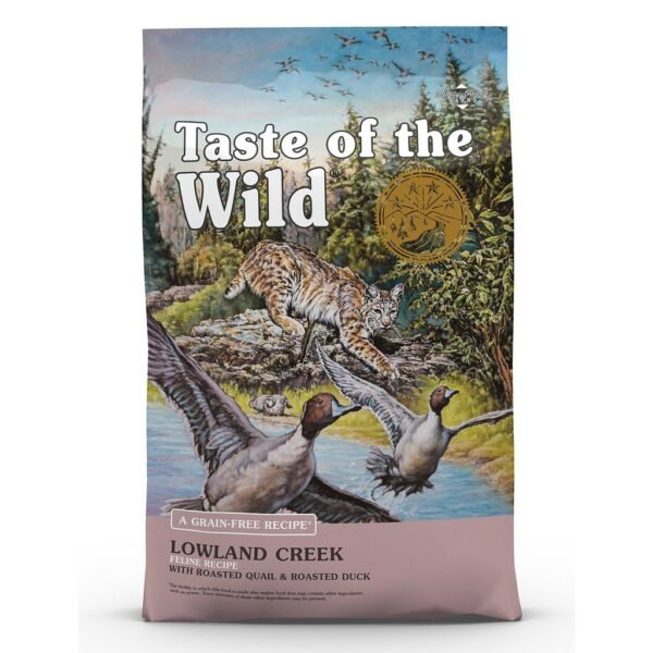 Taste Of The Wild Gatos Lowland Creek Sabor Pato Y Codorniz