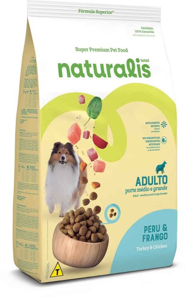 Naturalis Perro Adulto Sabor Pavo & Pollo 15 kg