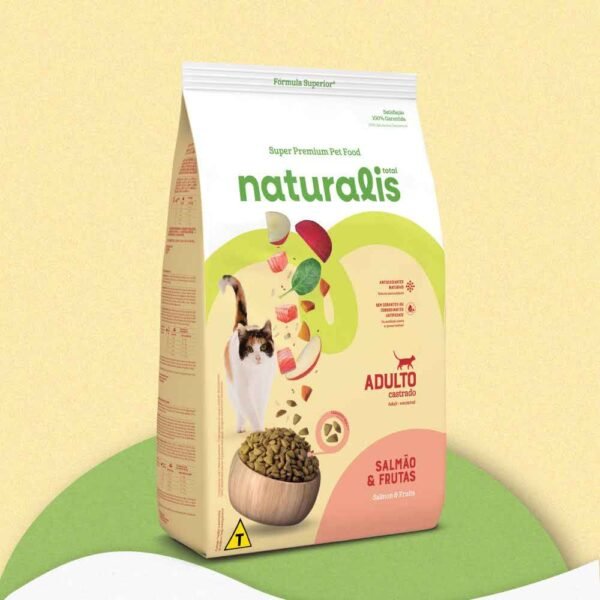 Naturalis Gato Adulto Sabor Salmón y Frutas 7.5 kg