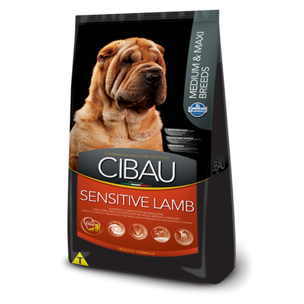 Cibau Sensitive Lamb Medium And Maxi Breed 12 Kg