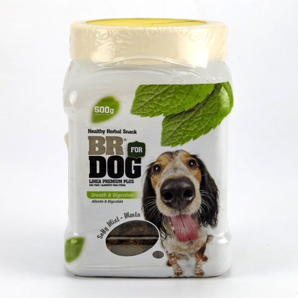 Br For Dog Softy Herbal Aliento Y Digestión - Menta Bombonera 500 Gr
