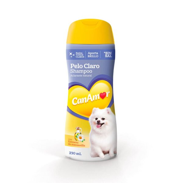 CanAmor Shampoo Pelo Claro 230 mL