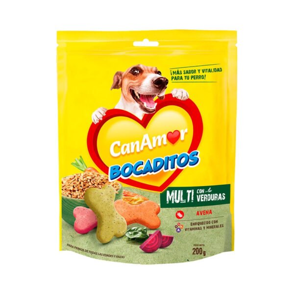 CanAmor Bocaditos Multi con Verduras 200 gr