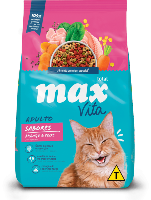 Max Vita Gato Sabores Pollo y Pescado 3 kg
