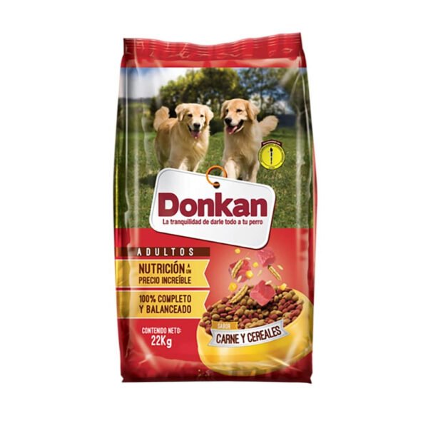 Donkan Adulto Sabor Carne y Cereales