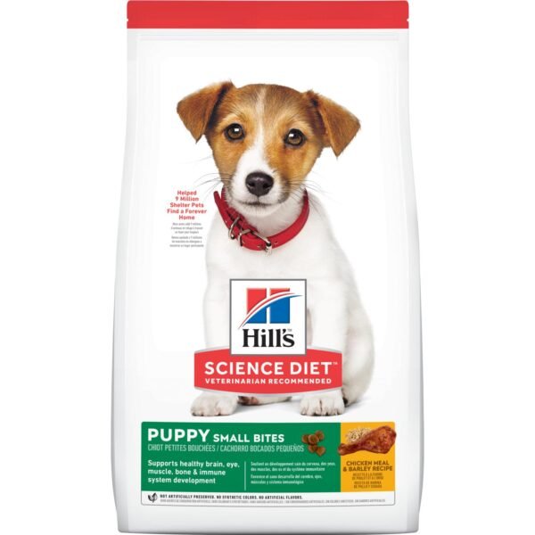 Hills Science Diet Puppy Small Bites Pollo y Cebada 15.5 lb
