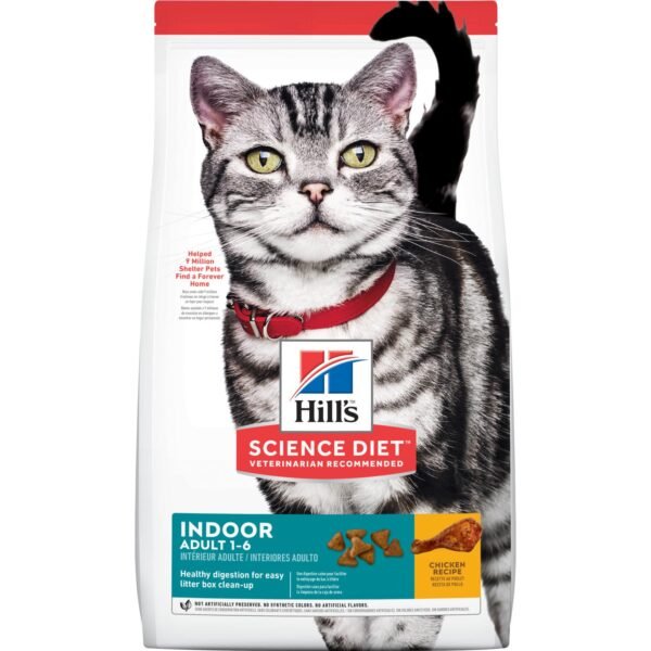 Hills Science Diet Adulto Indoor Cat Sabor Pollo 3.5 lb