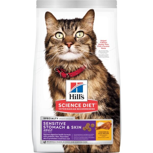 Hills Science Diet Gato Adulto Sensitive Stomach & Skin 3.5 lb