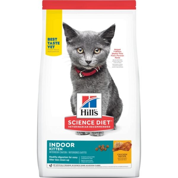 Hills Science Diet Indoor Kitten Pollo 7 lb