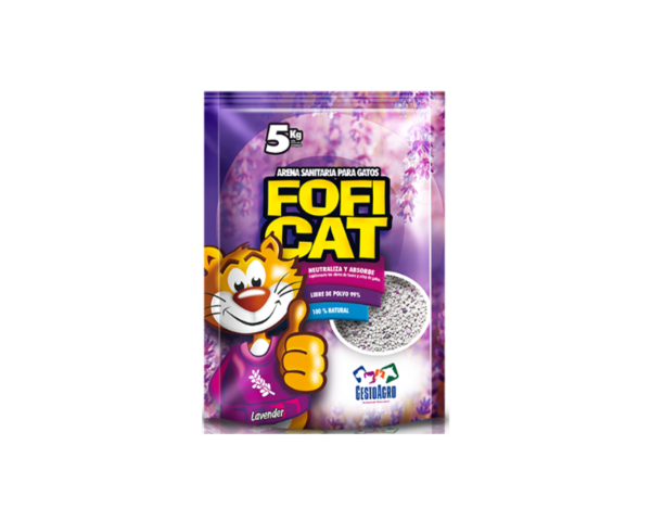 Fofi Cat Arena Fragancia Lavanda 5 kg
